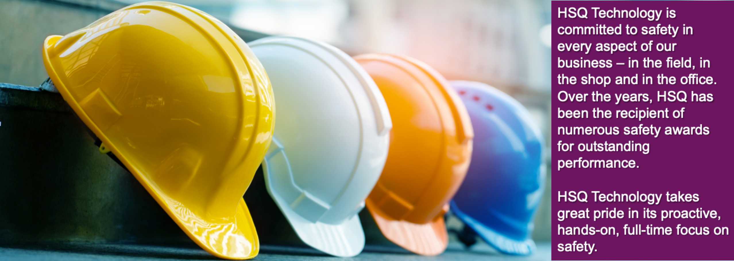 Safety Helmet Banner